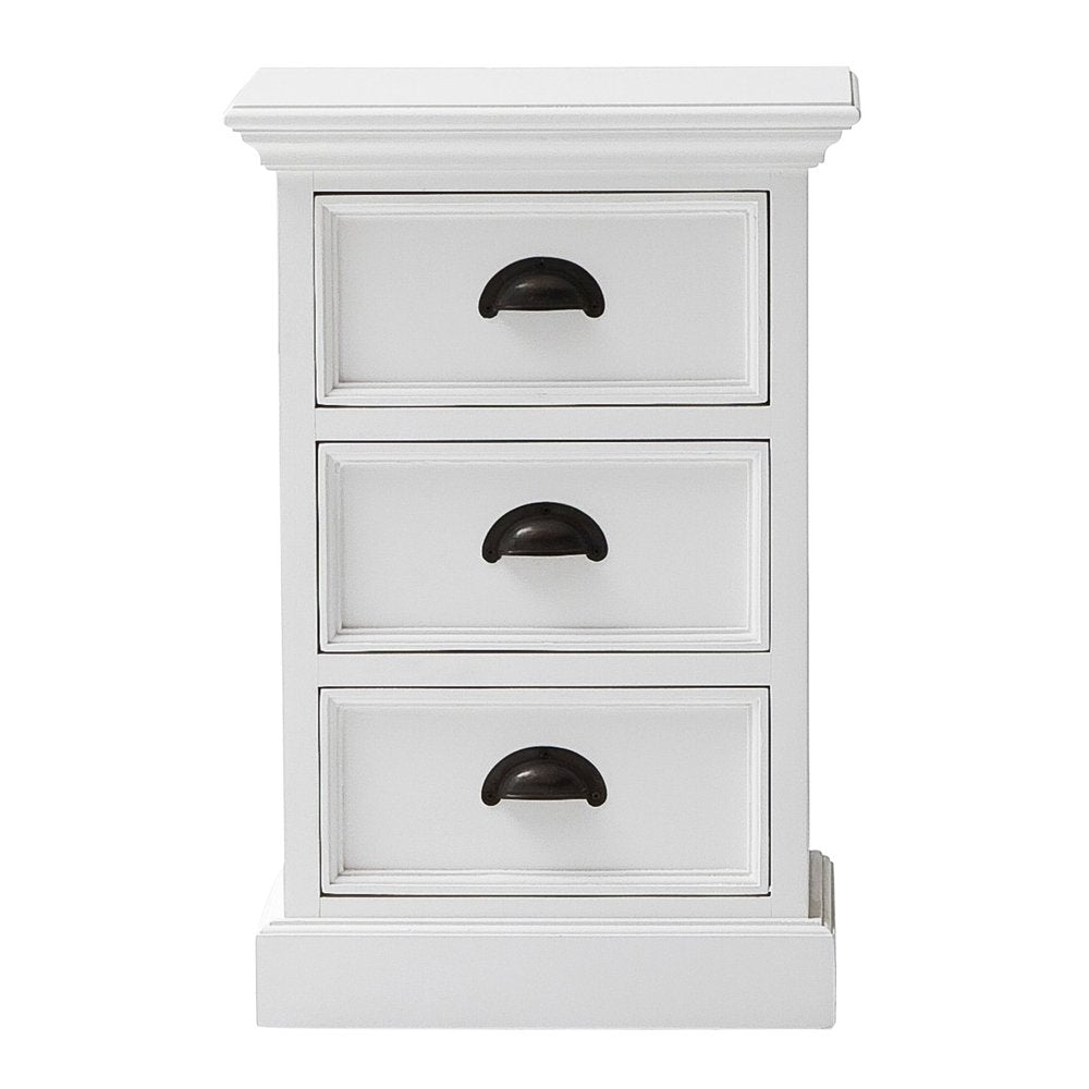 24" Solid Wood and Wood Nightstand HomeRoots