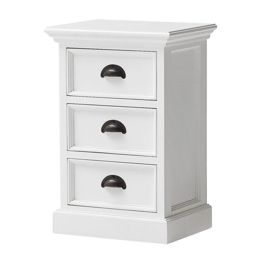 24" Solid Wood and Wood Nightstand HomeRoots