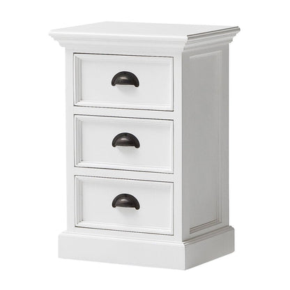 24" Solid Wood and Wood Nightstand HomeRoots