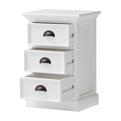 24" Solid Wood and Wood Nightstand HomeRoots