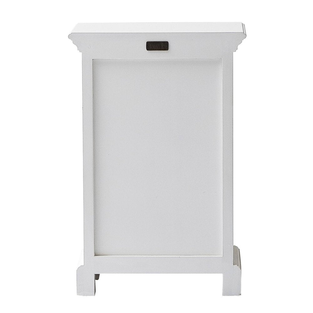 24" Solid Wood and Wood Nightstand HomeRoots