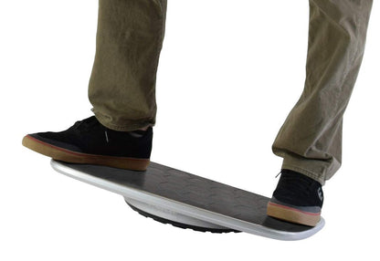 Black and White Active Standing Desk Balance Board HomeRoots