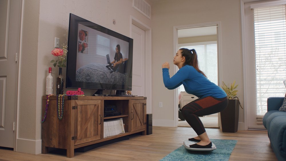 Black and White Active Standing Desk Balance Board HomeRoots