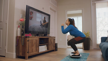 Black and White Active Standing Desk Balance Board HomeRoots