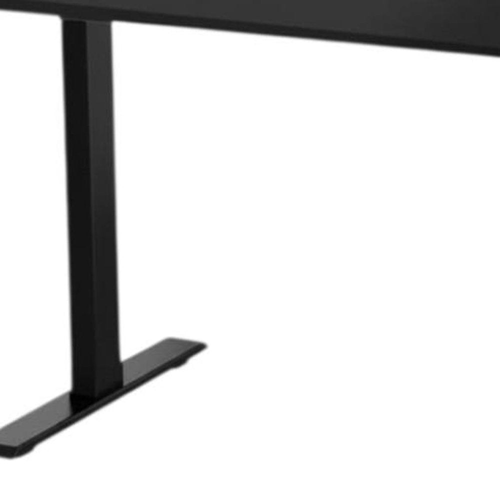60" Adjustable Black Stainless Steel Standing Desk — view 3