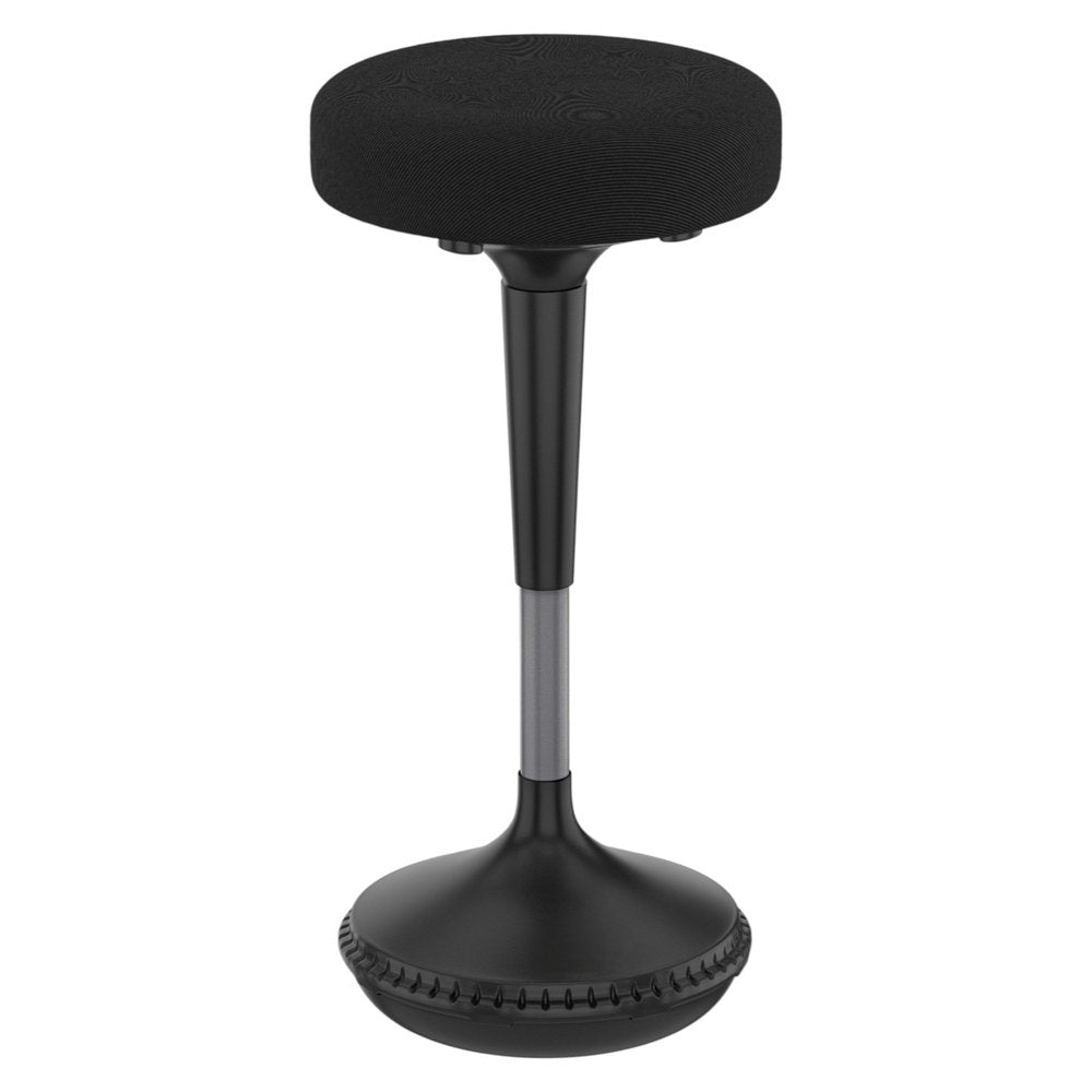 Black and Gray Adjustable Height Swivel Office Chair HomeRoots