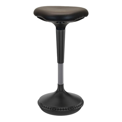 Black Adjustable Height Swivel Office Chair HomeRoots