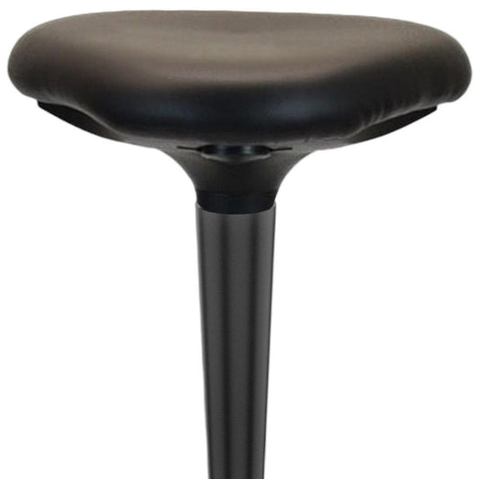 Black Adjustable Height Swivel Office Chair HomeRoots