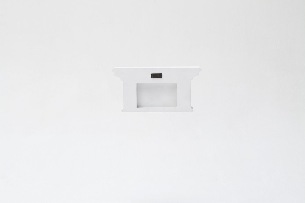 Classic White Two Hook Hanging Coat Rack HomeRoots