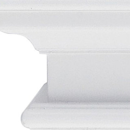 23" Classic White Floating Wall Shelf HomeRoots