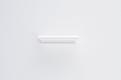 23" Classic White Floating Wall Shelf HomeRoots