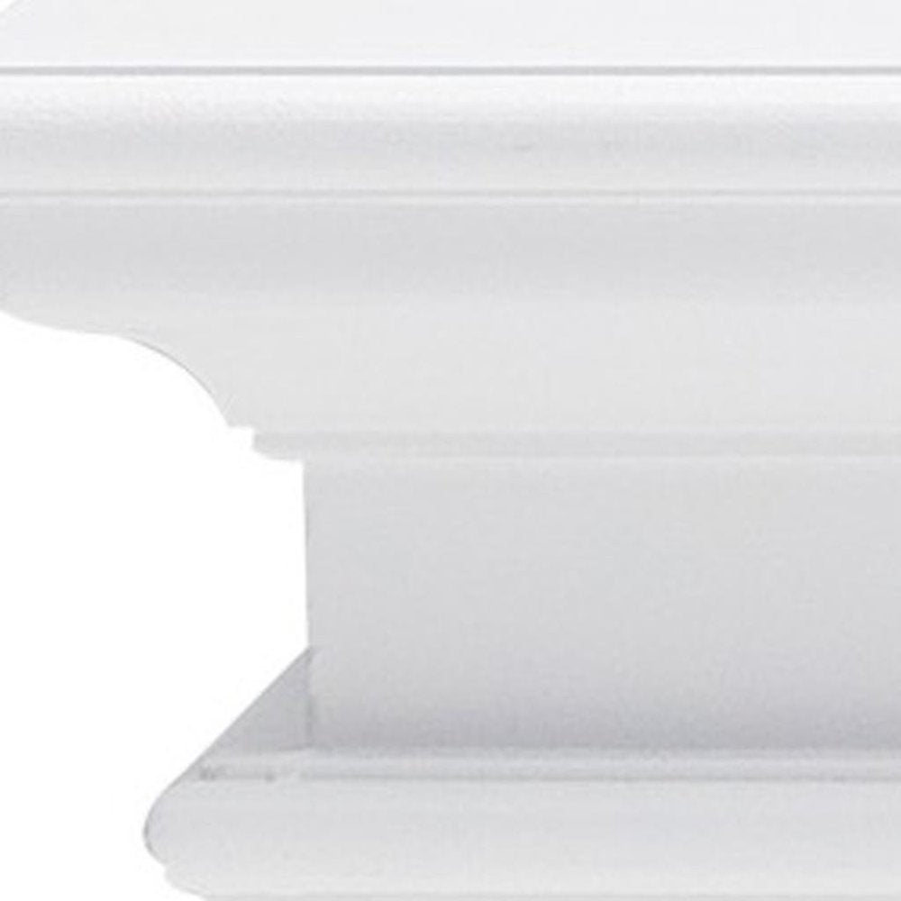32" Classic White Floating Wall Shelf HomeRoots