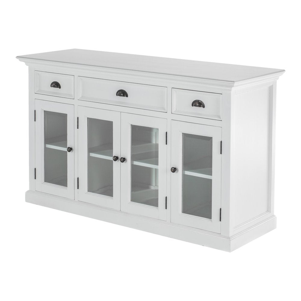 Modern Farmhouse White Buffet Server HomeRoots