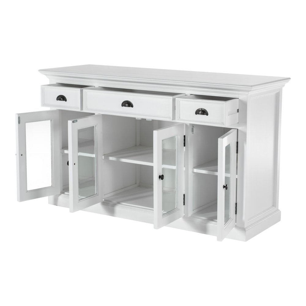 Modern Farmhouse White Buffet Server HomeRoots
