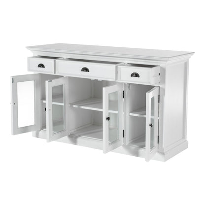 Modern Farmhouse White Buffet Server HomeRoots
