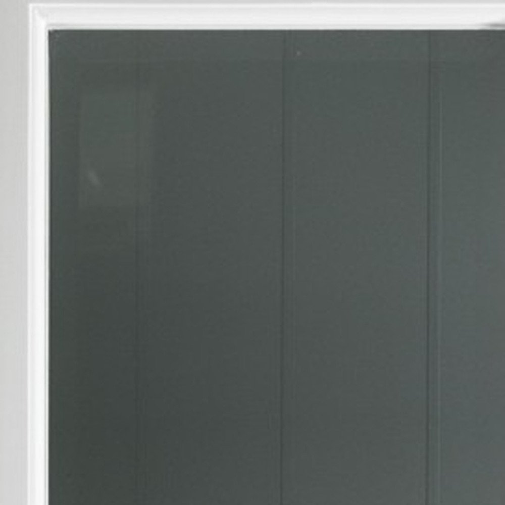 39" White Solid Wood Accent Cabinet With Two Doors HomeRoots