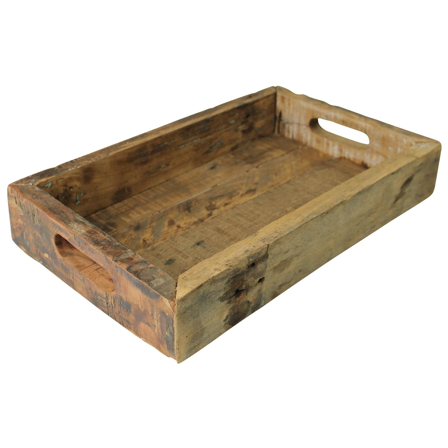 Petite Wooden Block Serving Tray