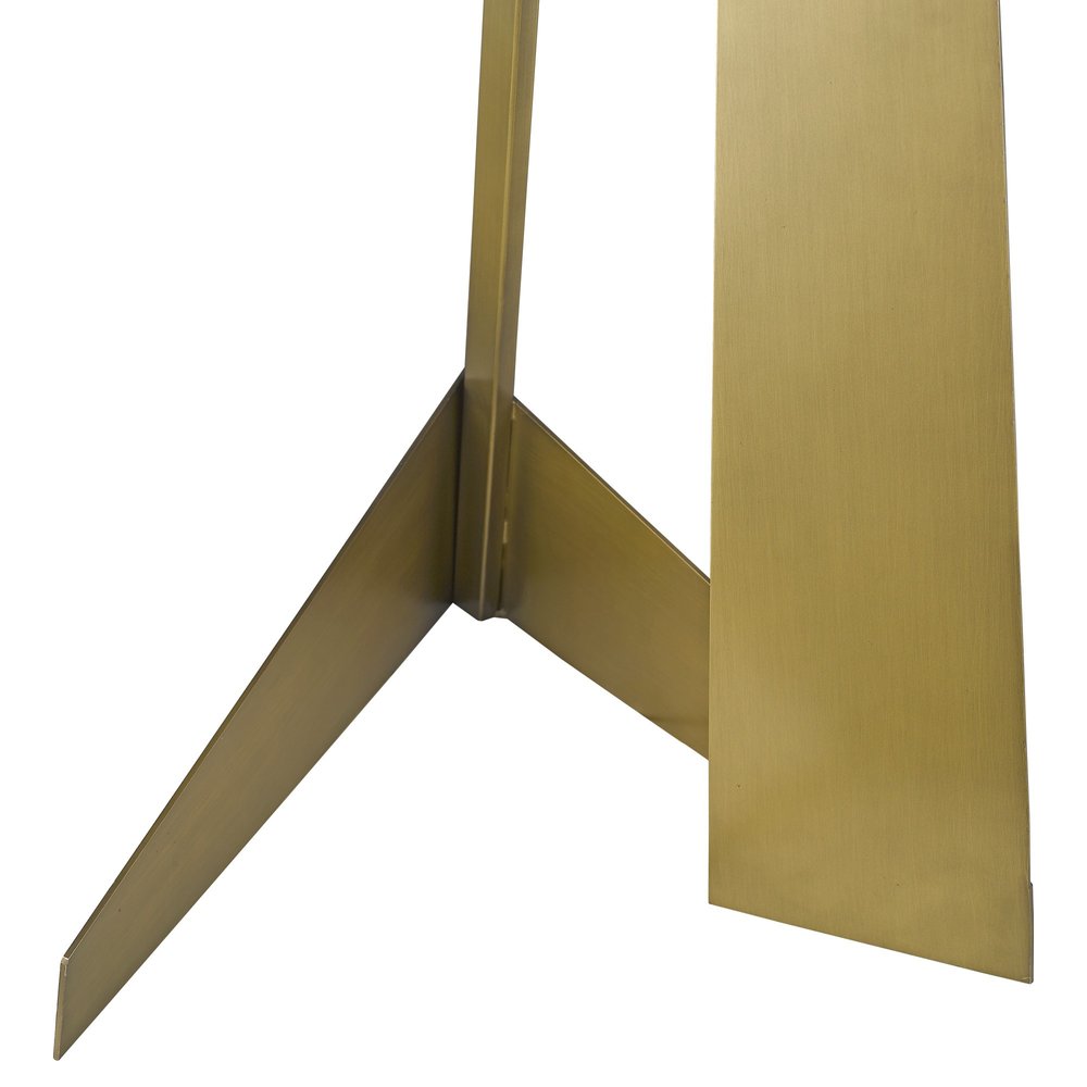 60" Floor Lamp With White Fabric Novelty Shade HomeRoots