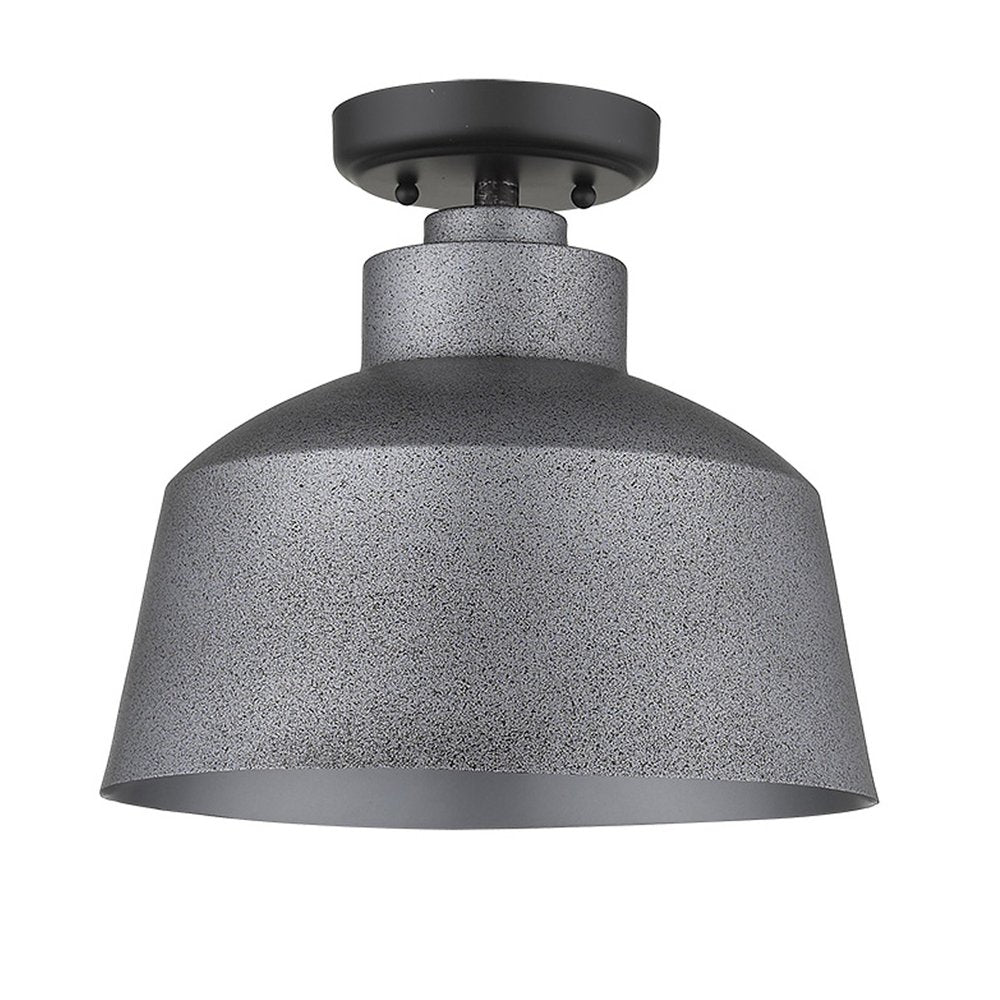 Barnes 1-Light Gray Convertible Pendant HomeRoots