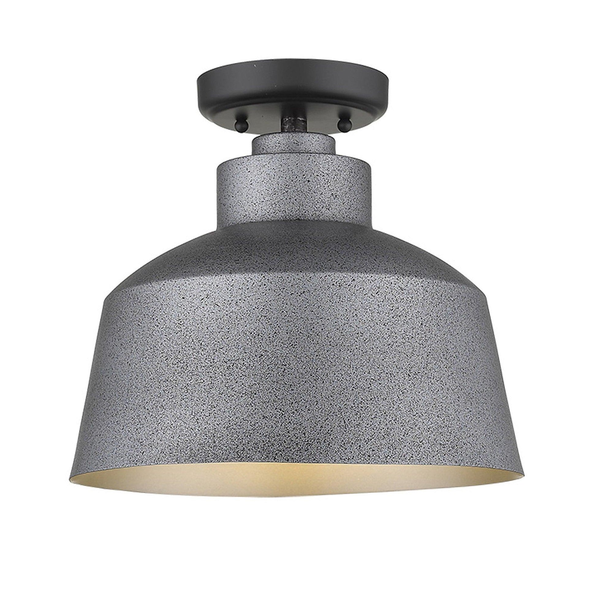 Barnes 1-Light Gray Convertible Pendant - FurniFindUSA