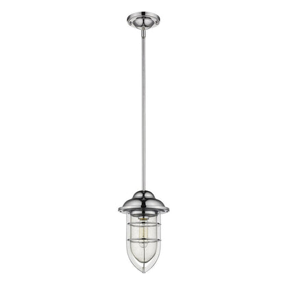 Silver Teardrop Shape Pendant Light HomeRoots