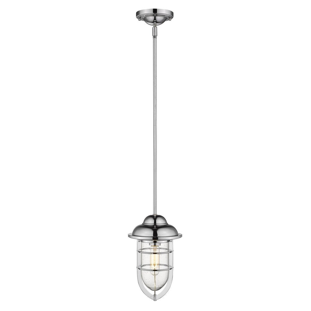 Silver Teardrop Shape Pendant Light HomeRoots