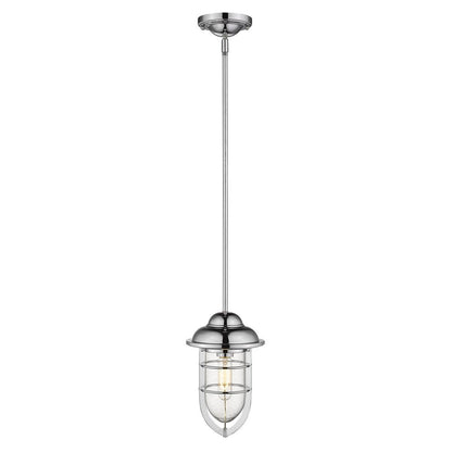 Silver Teardrop Shape Pendant Light HomeRoots