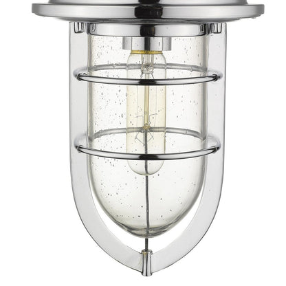 Silver Teardrop Shape Pendant Light HomeRoots