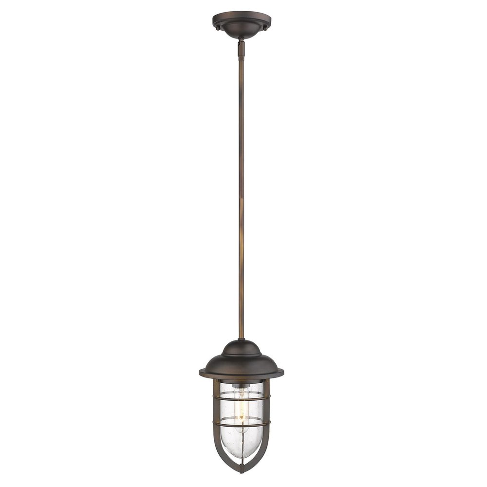 Antique Bronze Teardrop Shape Pendant Light HomeRoots