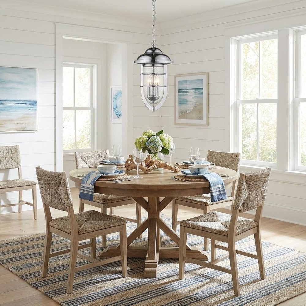 Dylan 3-Light Chrome Hanging Lantern — view 10