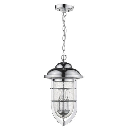 Dylan 3-Light Chrome Hanging Lantern HomeRoots