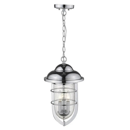 Dylan 3-Light Chrome Hanging Lantern HomeRoots