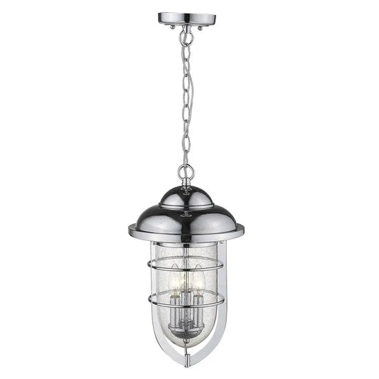 Dylan 3-Light Chrome Hanging Lantern HomeRoots