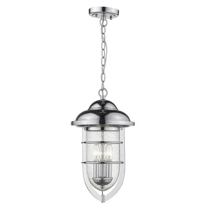 Dylan 3-Light Chrome Hanging Lantern HomeRoots