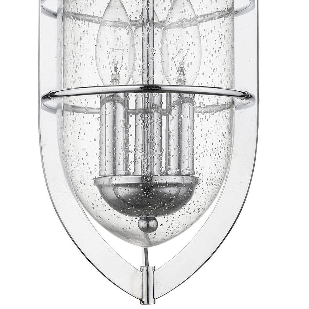 Dylan 3-Light Chrome Hanging Lantern — view 4