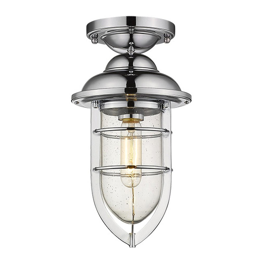 Dylan 3-Light Chrome Hanging Lantern — view 6