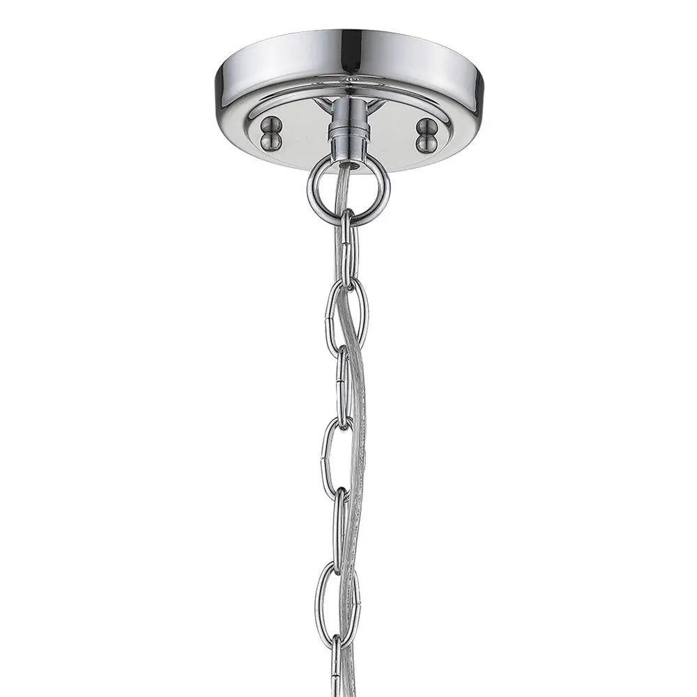 Dylan 3-Light Chrome Hanging Lantern HomeRoots