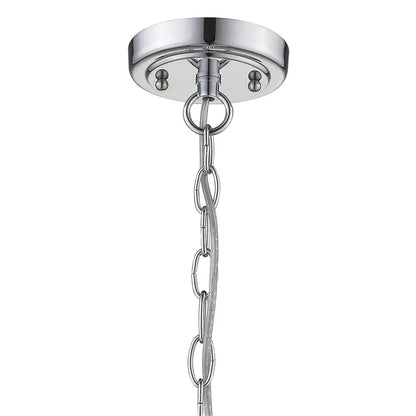 Dylan 3-Light Chrome Hanging Lantern HomeRoots