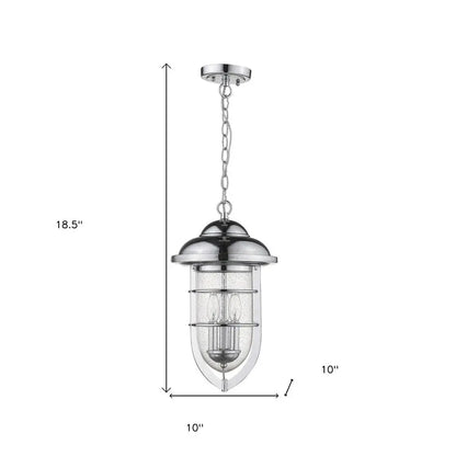 Dylan 3-Light Chrome Hanging Lantern HomeRoots