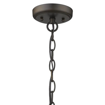 Dylan 3-Light Oil-Rubbed Bronze Hanging Lantern HomeRoots