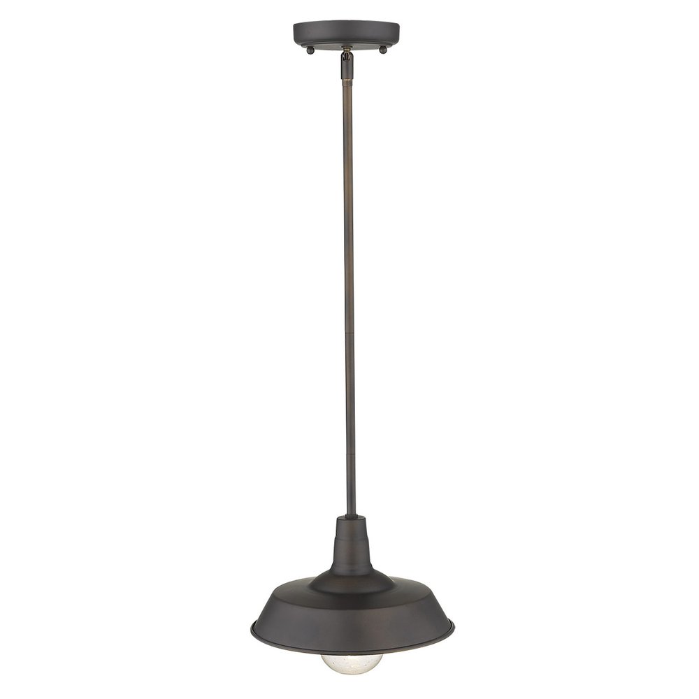 Antique Bronze Shallow Plate Adjustable Pendant Light HomeRoots
