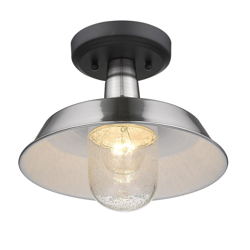Silver Shallow Plate Adjustable Pendant Light HomeRoots