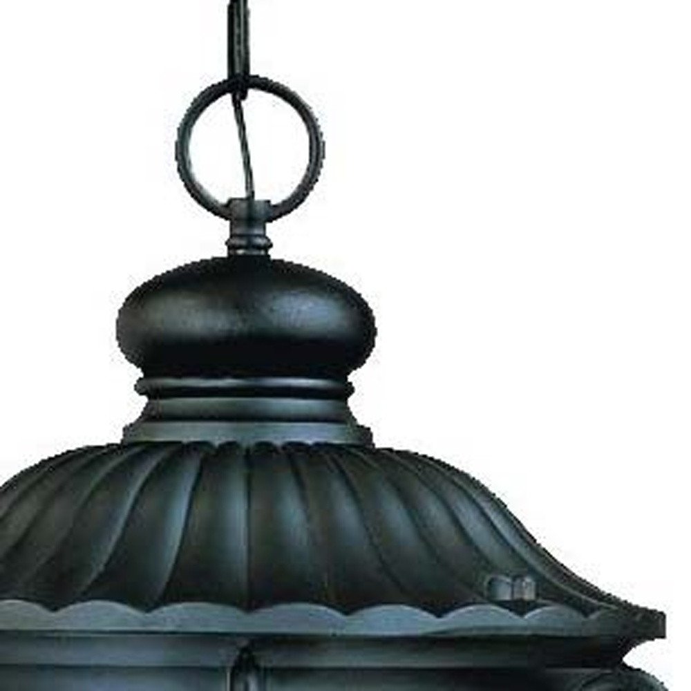 Naples 3-Light Matte Black Hanging Light — view 5