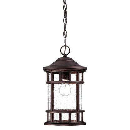 Black Lantern Seeded Metal Dimmable Chandelier With Clear Shades