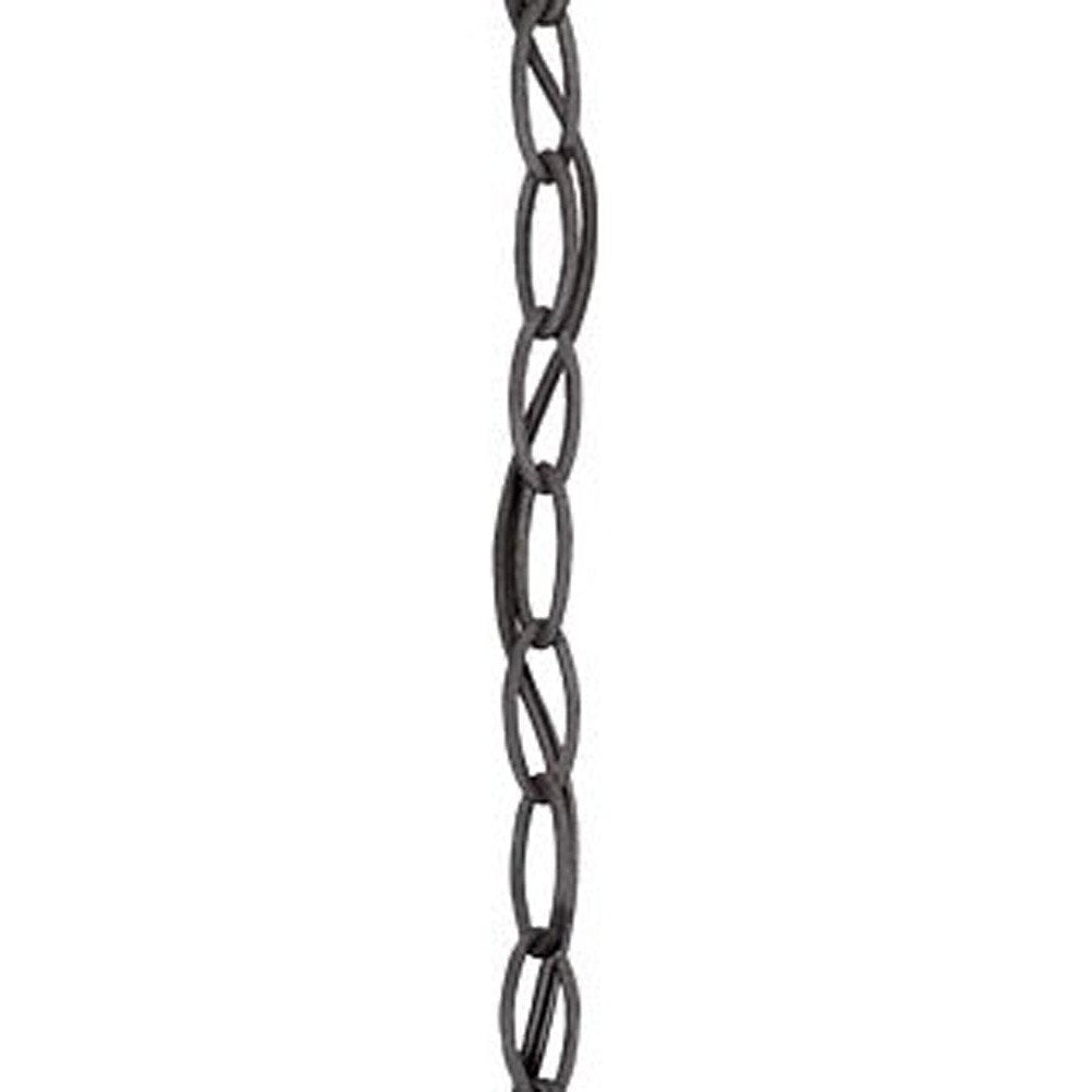 Black Lantern Seeded Metal Dimmable Chandelier With Clear Shades — view 4