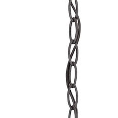 Black Lantern Seeded Metal Dimmable Chandelier With Clear Shades HomeRoots