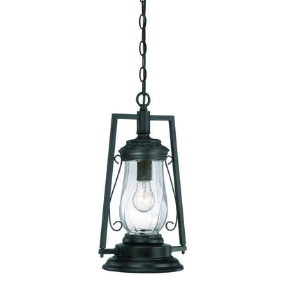 Matte Black Oil Lamp Hanging Light HomeRoots