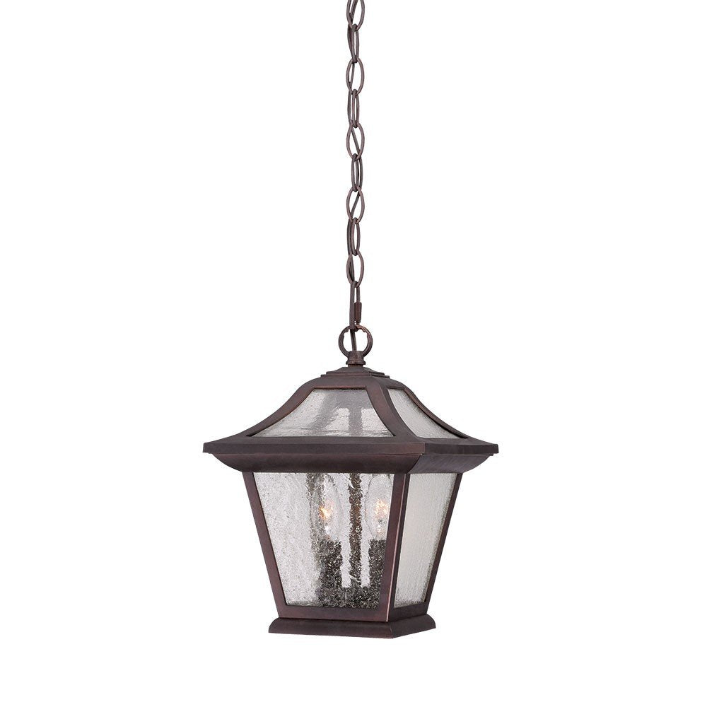 Antique Bronze Birdhouse Shape Outdoor Hanging Light HomeRoots
