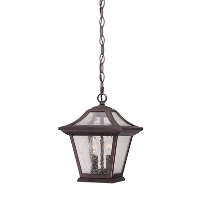 Antique Bronze Birdhouse Shape Outdoor Hanging Light HomeRoots