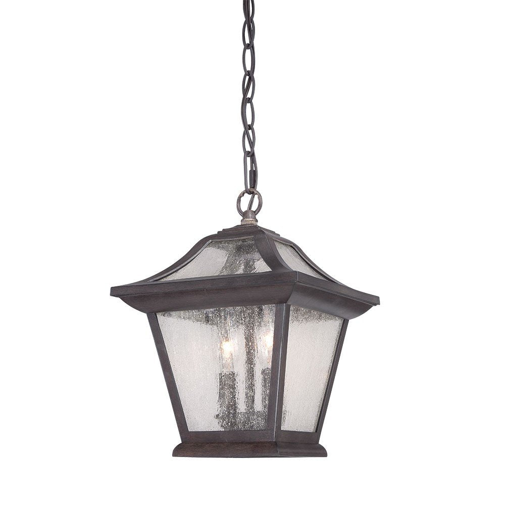 Matte Black Birdhouse Shape Outdoor Hanging Light HomeRoots